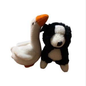 Vintage 95 “Fly the Dog” & “Ferdinand the Duck” Babe McDonald’s Happy Meal Toys